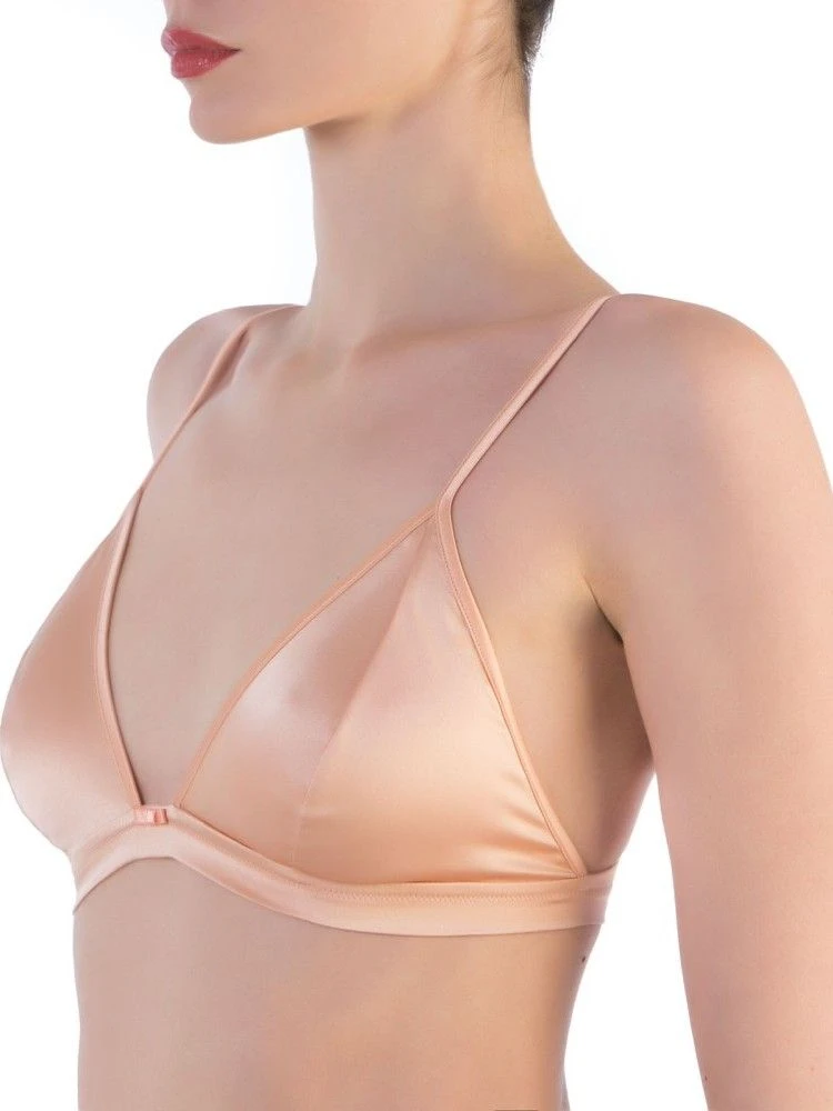 Seta Superior Stretchseide Triangel-BH REGALE Glatt Von Cotton Club – Bild 7