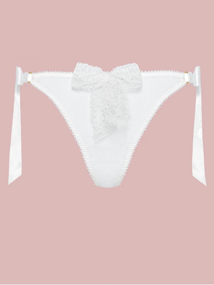 Satin Culotte GEISHA Mit Schleifen Von Cadolle – Bild 6