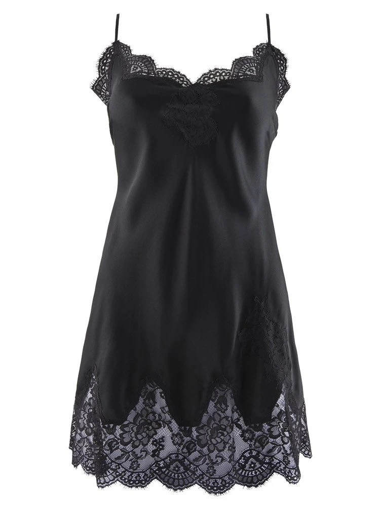 100% Seide Baby-Doll SOIE D´AMOUR Exquisit Aubade – Bild 3