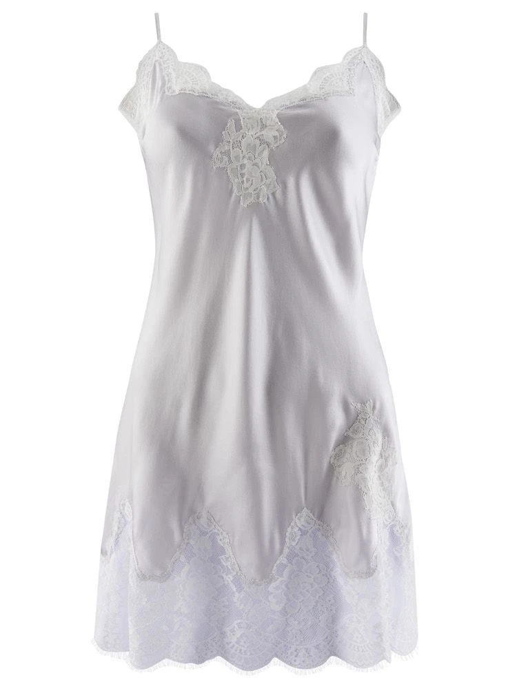 100% Seide Baby-Doll SOIE D´AMOUR Exquisit Aubade – Bild 8