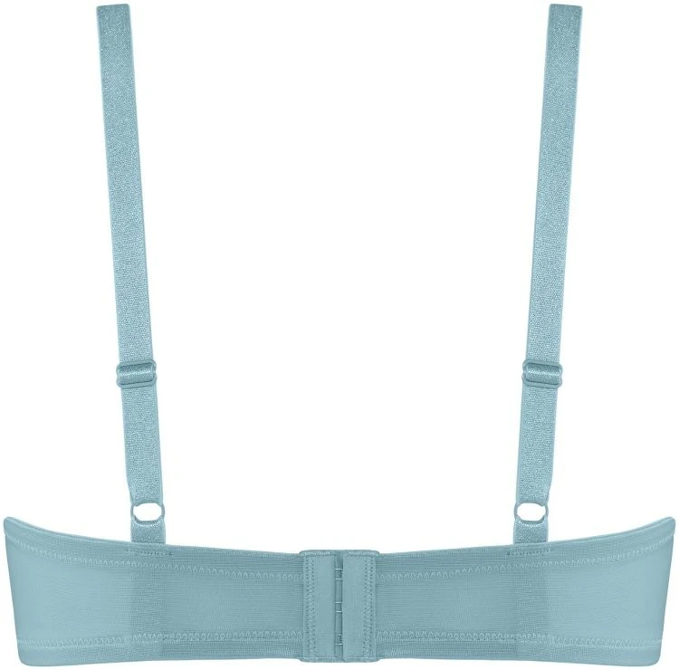 Balconette BH SPACE ODYSSEY STYLE Shining Blue And Silver D-Cup Von Marlies Dekkers – Bild 3