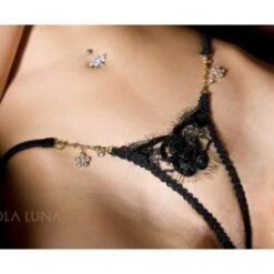 Lola Luna Microstring TOGO MICRO Schwarz-gold