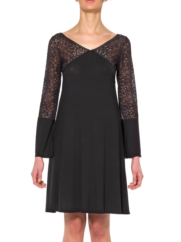 Nachtkleid JASMINE Schwarz Aus Modal Von Imec – Bild 3