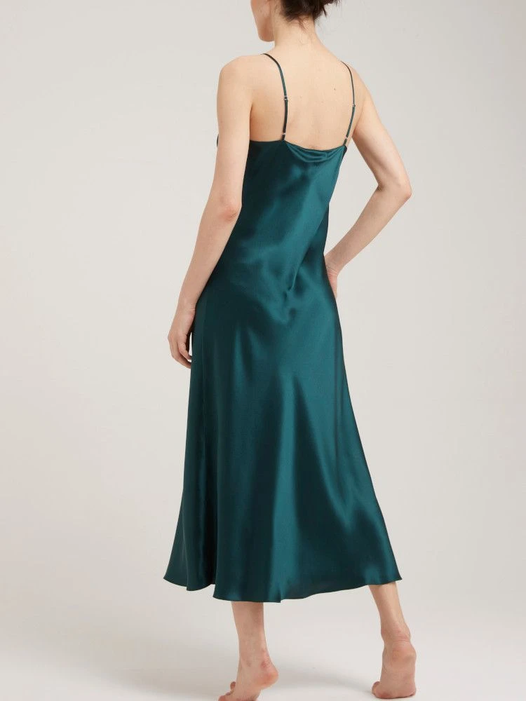 100% Seide Nachtkleid DORINE Von Vivis – Bild 17