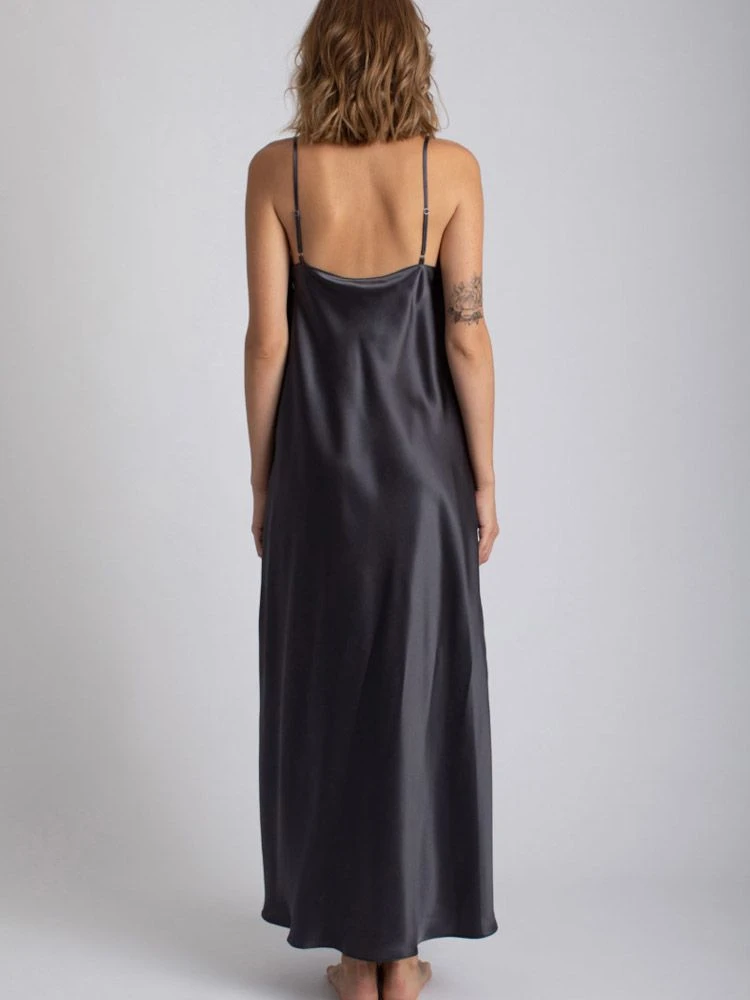 100% Seide Nachtkleid DORINE Von Vivis – Bild 14