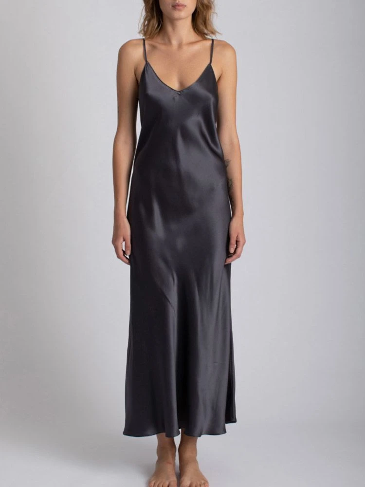 100% Seide Nachtkleid DORINE Von Vivis – Bild 6