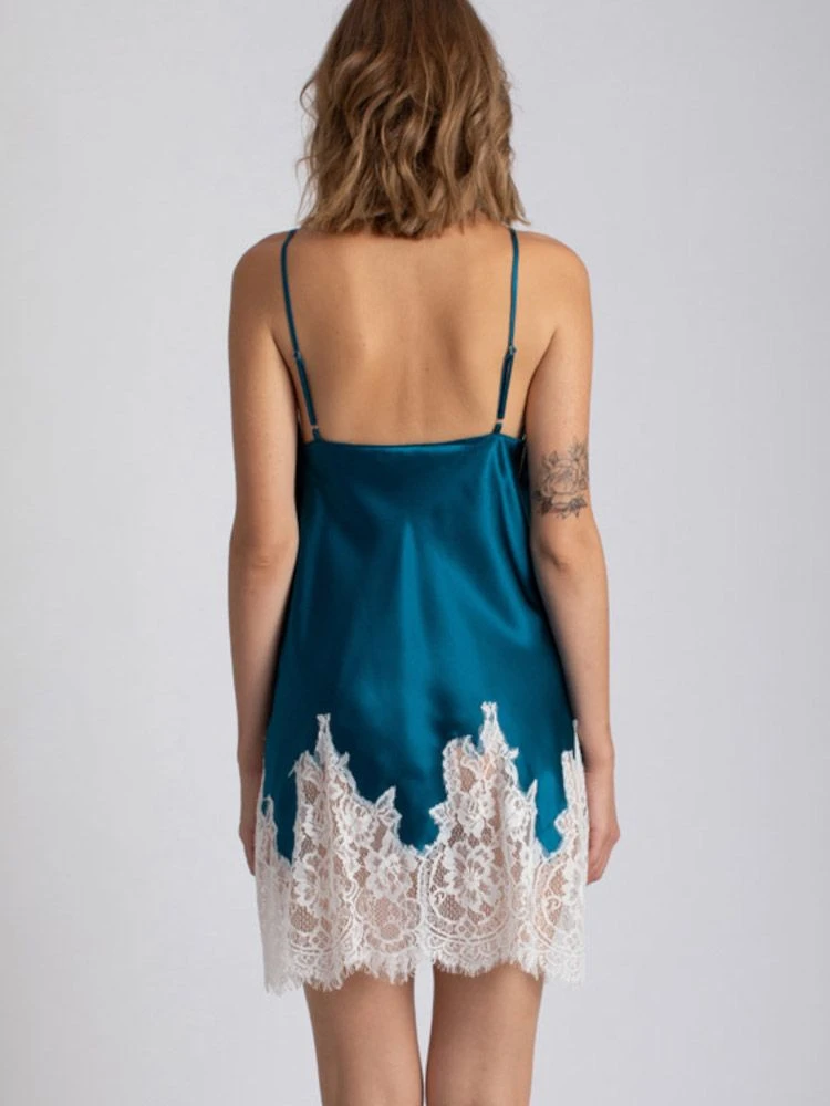 100% Seide Neglige LILLIAN Von Vivis – Bild 6