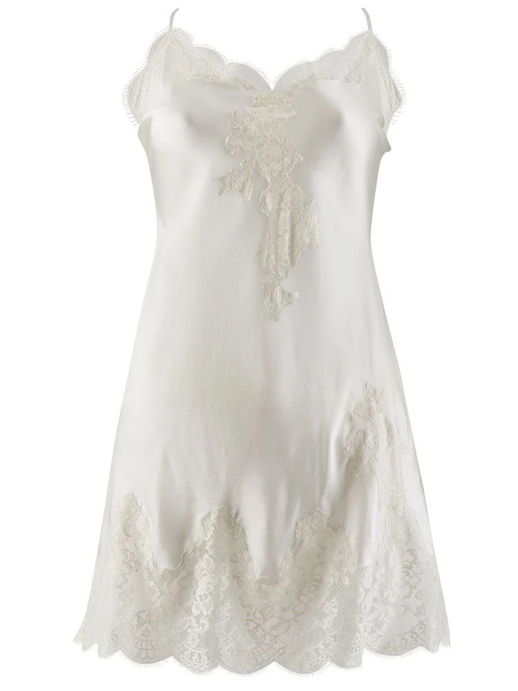 100% Seide Negligé TOI MON AMOUR Klassische Farben Von Aubade – Bild 10