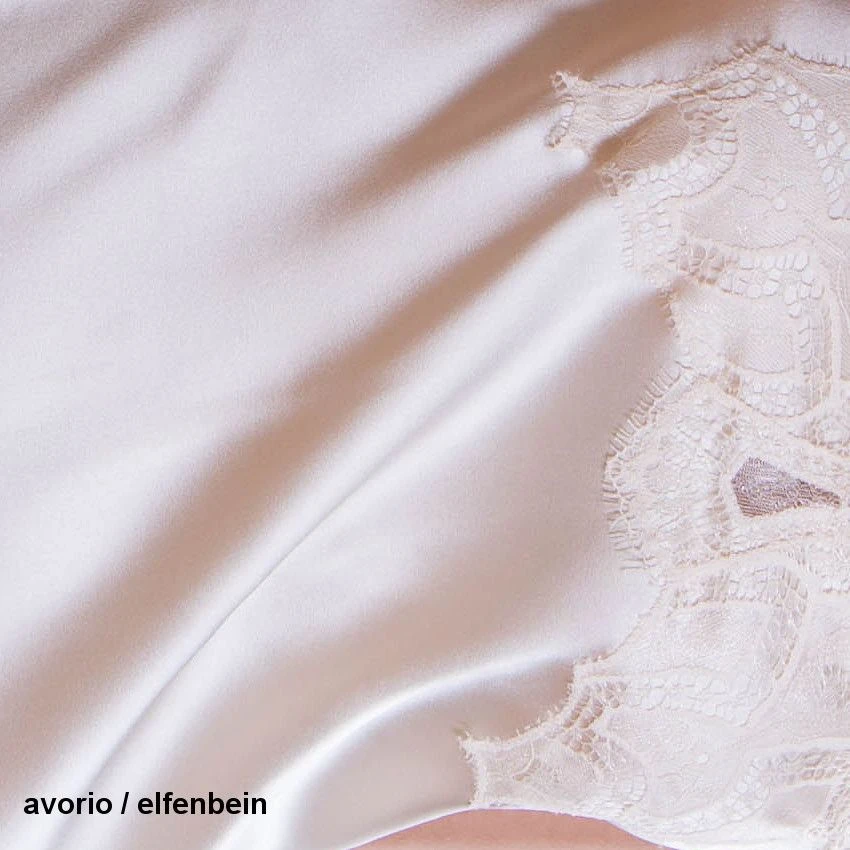 Seide Negligé HUILEN Von Cotton Club – Bild 5