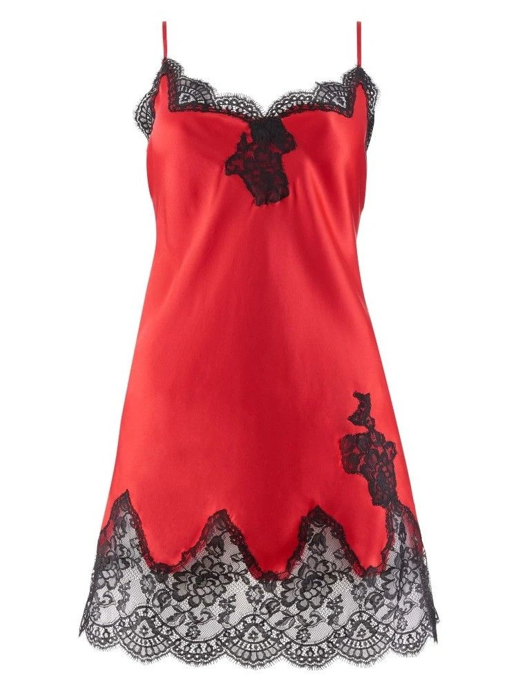 100% Seide Baby-Doll SOIE D´AMOUR Exquisit Aubade – Bild 5