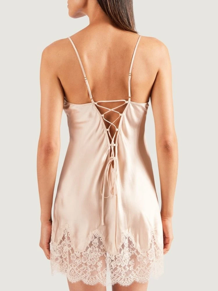 100% Seide Baby-Doll SOIE D´AMOUR Exquisit Aubade – Bild 16