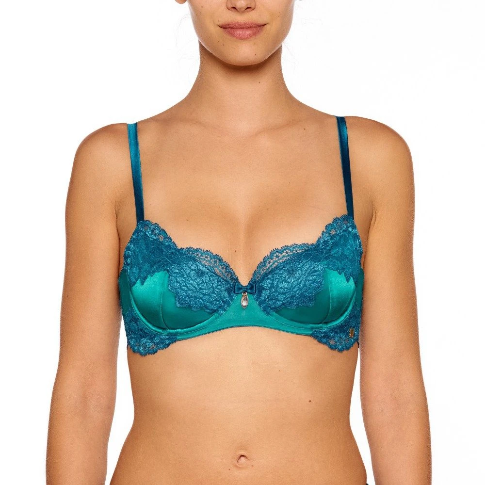 Seide Balconette BH ADRIANA Von Millesia – Bild 2