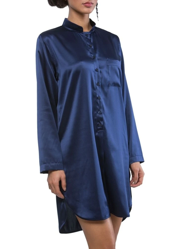 Seta Superior Seide Sleepshirt PODEROSA Von Cotton Club – Bild 7