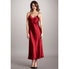 100% Seide Nachtkleid DORINE Von Vivis