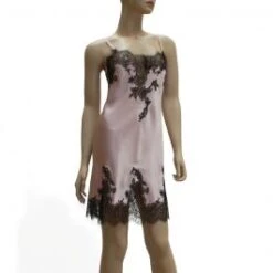 100% Seide Negligé BACCARAT Calais Spitze Von Marjolaine