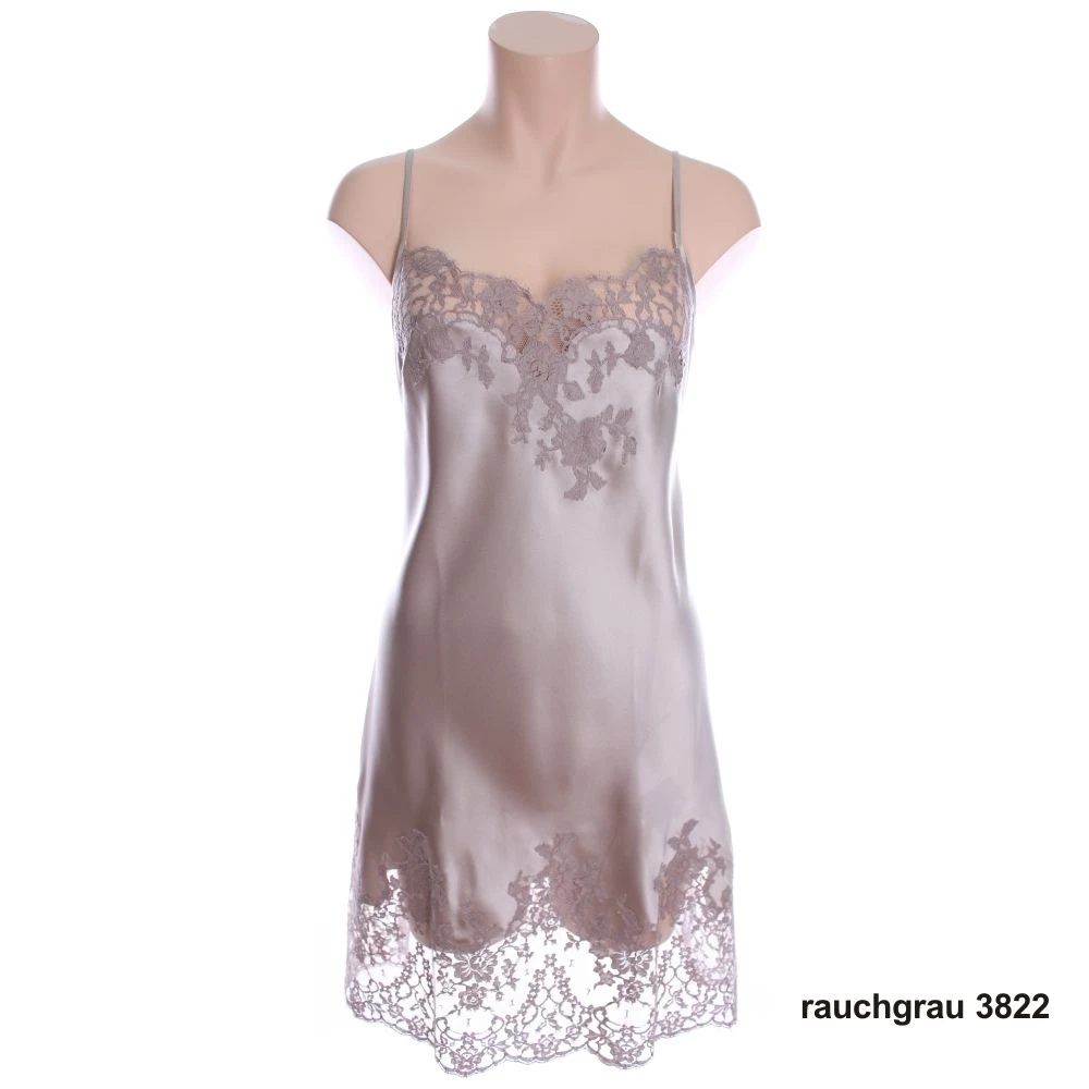 100% Seide Negligé CAPRICE Mittellang Marjolaine – Bild 2