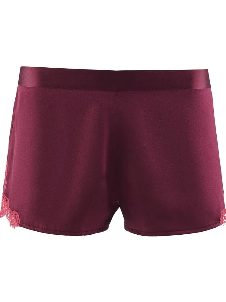 100% Seide Shorts SOIE D´AMOUR Mit Spitze Aubade – Bild 5