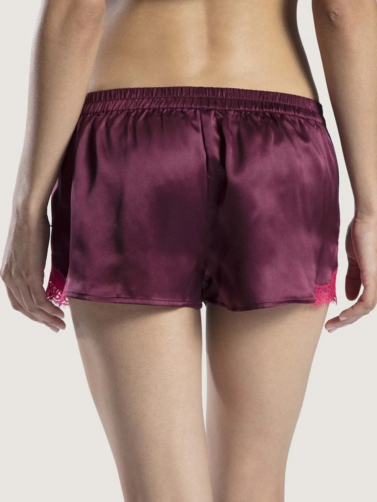 100% Seide Shorts SOIE D´AMOUR Mit Spitze Aubade – Bild 6