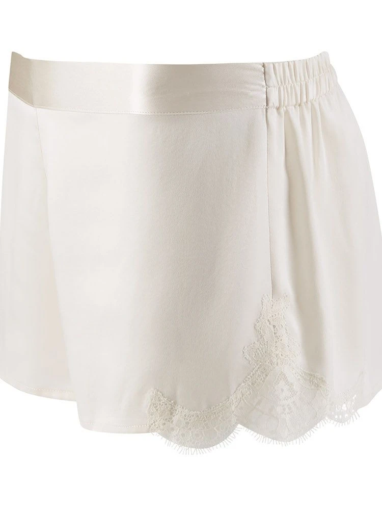 100% Seide Shorts SOIE D´AMOUR Mit Spitze Aubade – Bild 19