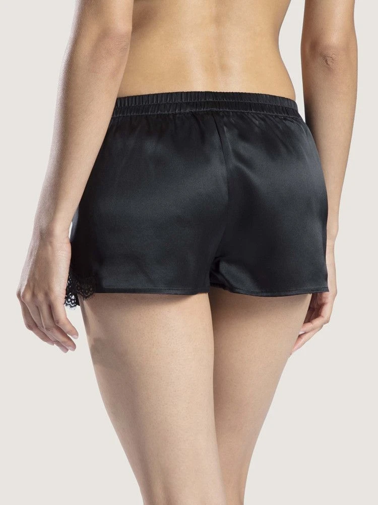 100% Seide Shorts SOIE D´AMOUR Mit Spitze Aubade – Bild 16