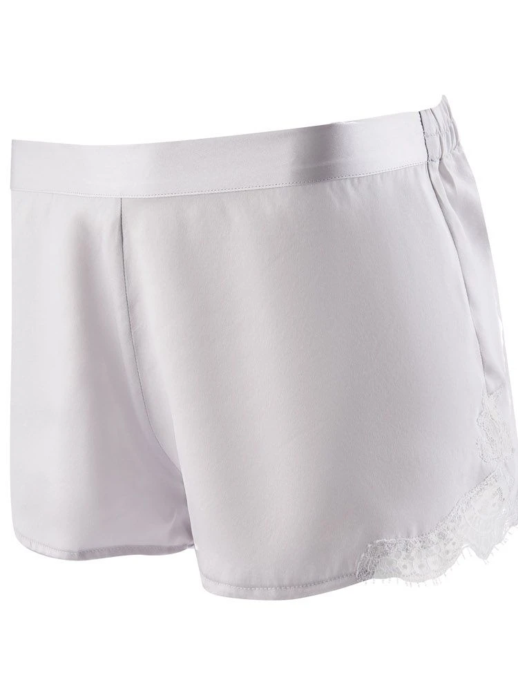 100% Seide Shorts SOIE D´AMOUR Mit Spitze Aubade – Bild 8