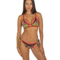 Triangel-Bikini JUNGLE ATTITUDE Schwarz Von Pin-Up Stars