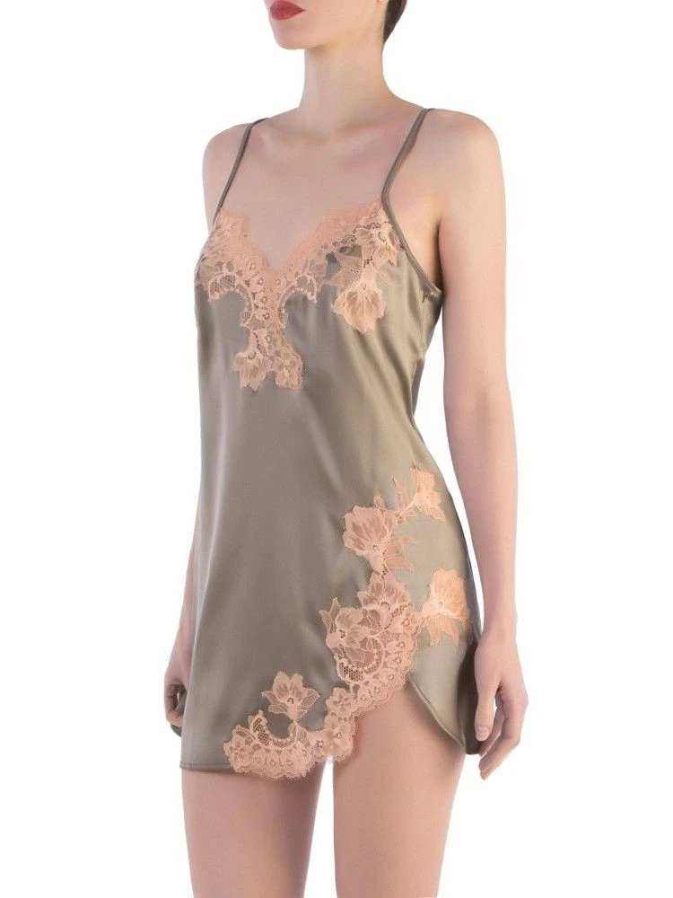 Seta Superior Seiden-Negligé SPLENDIDA Stretchseide Cotton Club – Bild 7