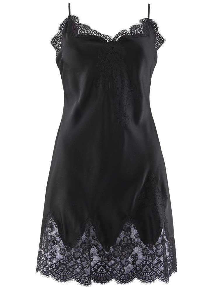 100% Seide Negligé TOI MON AMOUR Klassische Farben Von Aubade – Bild 11